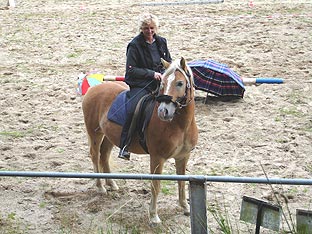 Der Reitplatz in Langenbach