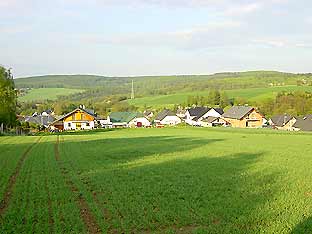 Das Neubaugebiet im Schlehengarten