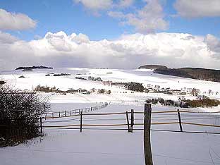 Blick vom Hasenberg zum Hnerkppel und Steinchen